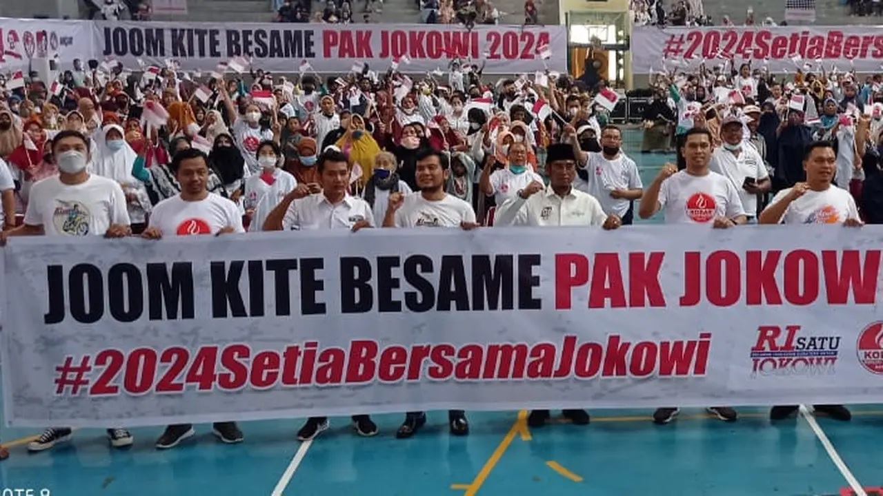 Kena Tipu! Warga Pekanbaru Dijanjikan Minyak Goreng Ternyata Acara Dukung Jokowi 2024