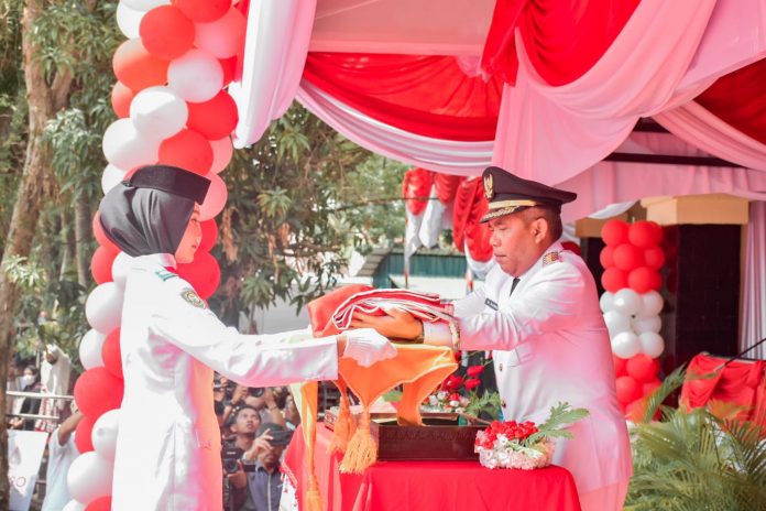 Peringati Hari Kesaktian Pancasila 2022, Kabupaten Kampar Laksanakan Upacara di Lapangan Pelajar Bangkinang