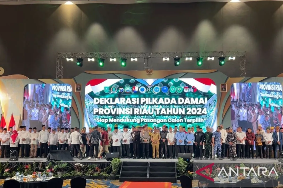 Kapolda Riau Minta Deklarasi Pilkada Damai Tidak Hanya Wacana