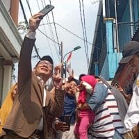 Ridwan Kamil Blusukan di Tanjung Priok, Bertemu Anak-anak Secara Kebetulan