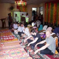 Guru Besar Asal Jerman Silaturahmi dengan Masyarakat Tanjung Alai Kampar