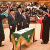 Empat Pimpinan DPRD Riau Resmi Memulai Tugas di Periode 2024-2029