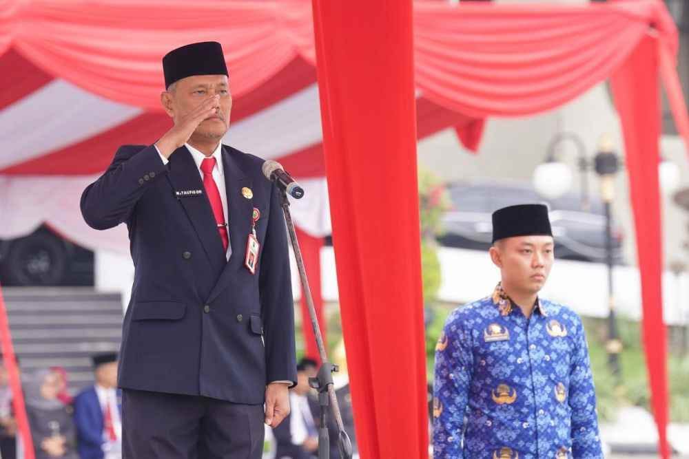 Pemprov Riau Gelar Apel Peringatan Hari Kesaktian Pancasila 2024