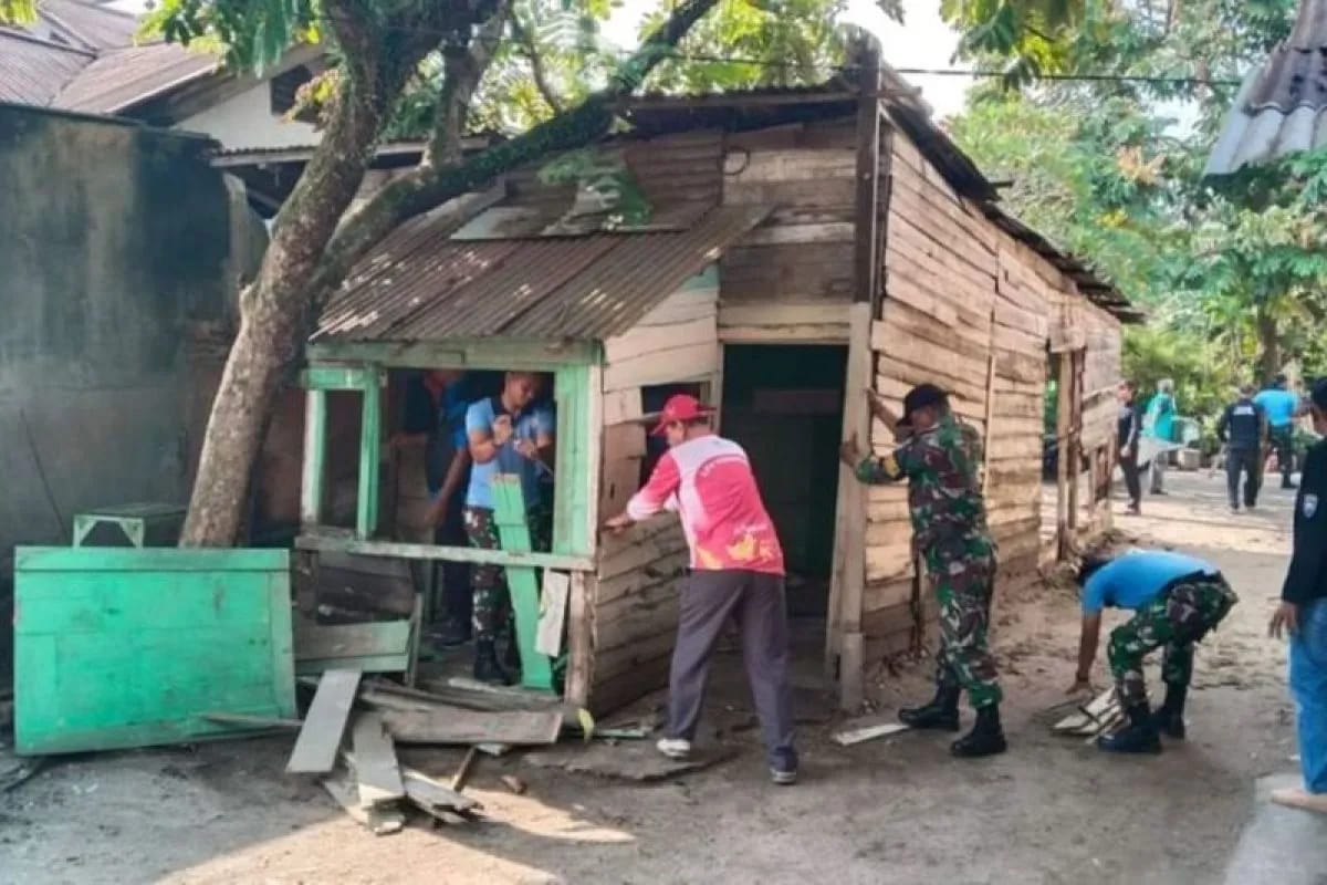 Kolaborasi Baznas, REI, dan TNI AU; Wujudkan Hunian Layak Keluarga Prasejahtera di Riau