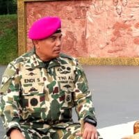 Prabowo Restui Korps Marinir Dipimpin Jenderal Bintang Tiga