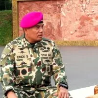 Prabowo Restui Korps Marinir Dipimpin Jenderal Bintang Tiga