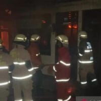 Tiga Rumah di Pekanbaru Terbakar di Awal Tahun, Warga Panik Hambat Pemadaman