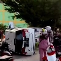Kecelakaan Maut di Hang Tuah; Satu Keluarga Jadi Korban