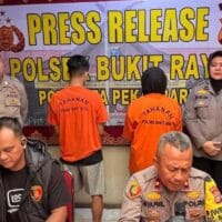 Tega Membuang Bayi, Dua Sejoli di Pekanbaru Ditangkap Polisi