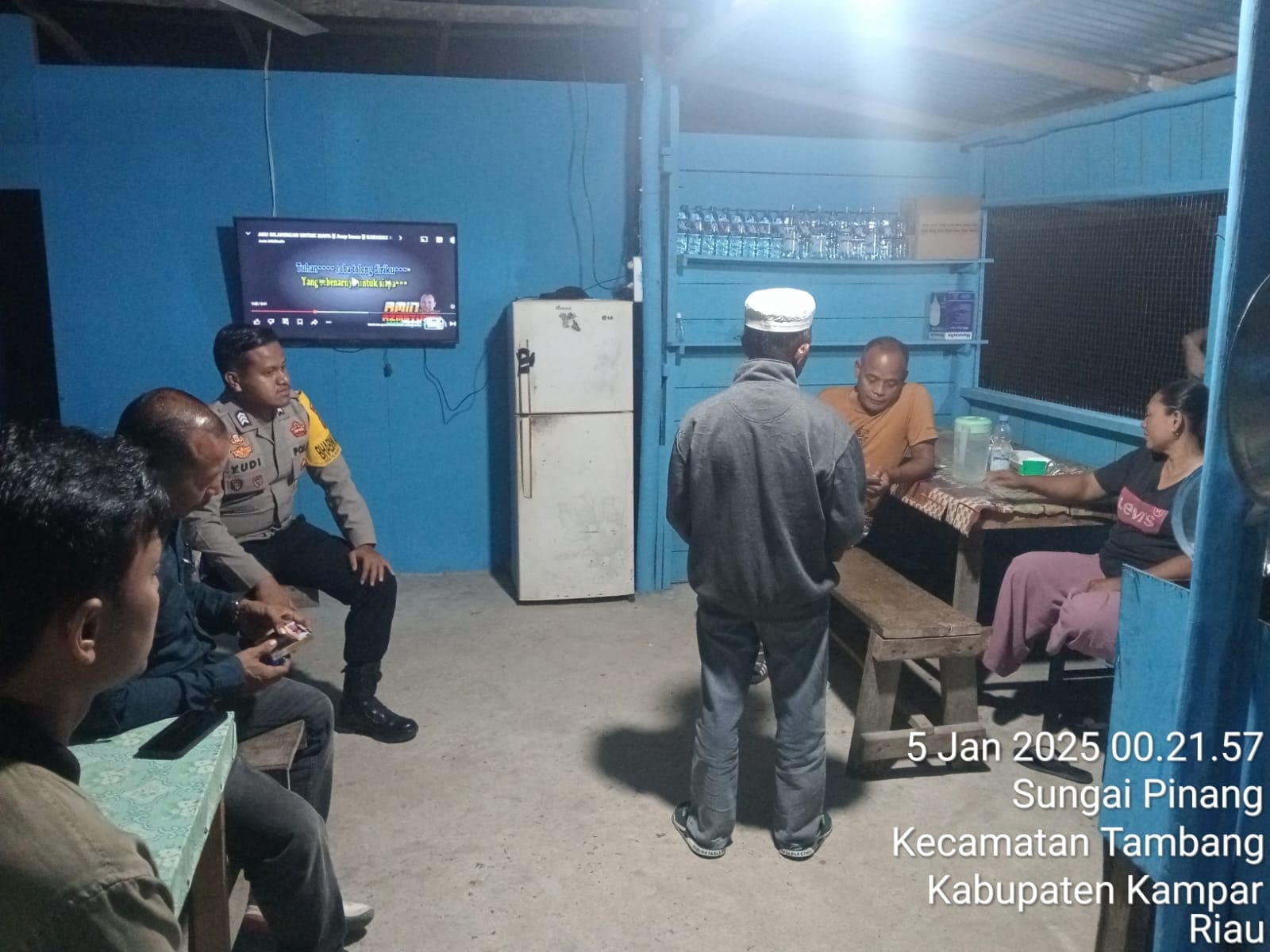 Sidak Tegas Aparat Bongkar Aktivitas Warung Remang-Remang di Sungai Pinang