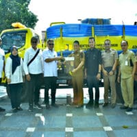 Kabupaten Kampar Terima Mobil Tinja Baru untuk Pengelolaan Limbah