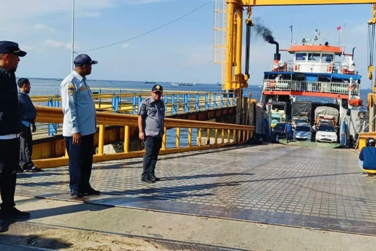 Lonjakan Penumpang Roro Dumai-Rupat Saat Nataru