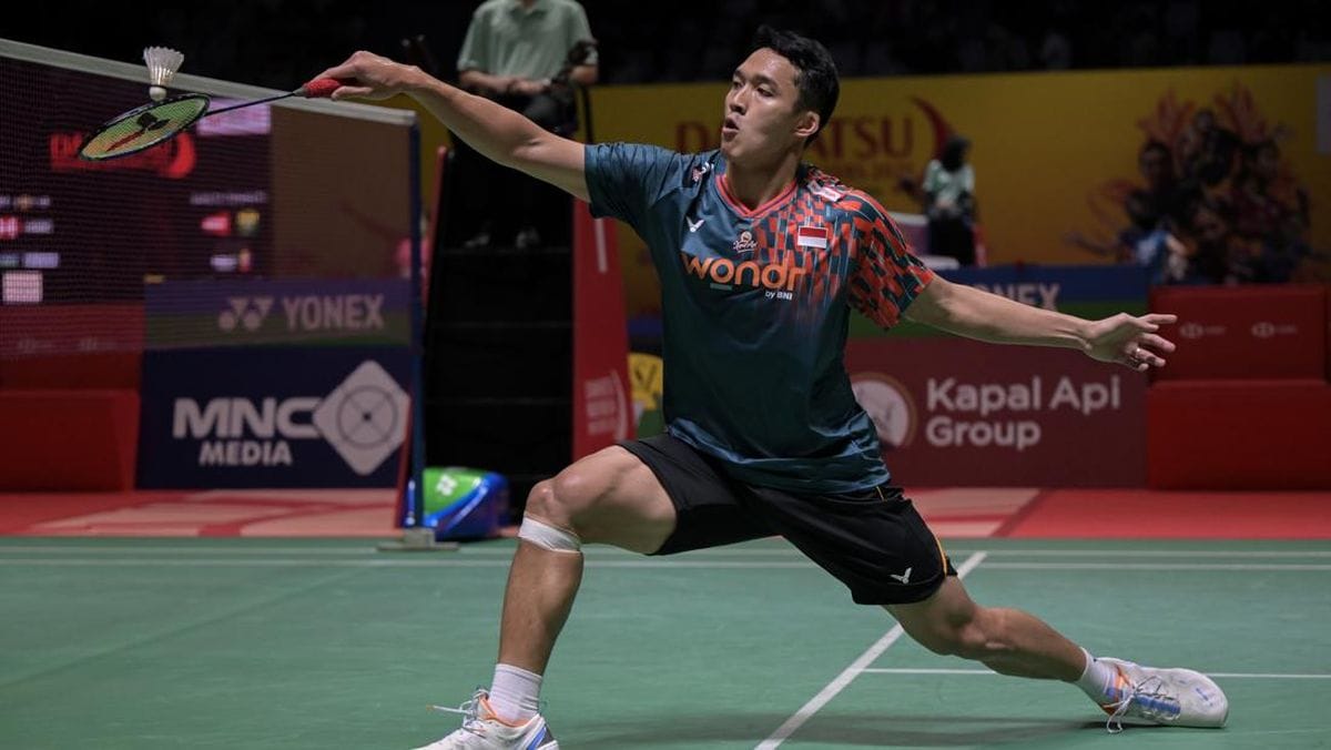 Jonatan Christie Melaju Ke Partai Final, Taklukkan Wakil Taiwan