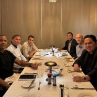 Erick Thohir Bertemu Tim Pelatih Timnas Jelang Laga Kontra Bahrain