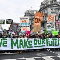 Demonstrasi Warga AS, Tolak Kebijakan Trump dan Musk