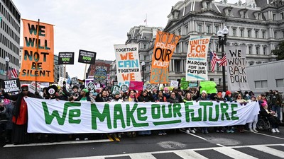 Demonstrasi Warga AS, Tolak Kebijakan Trump dan Musk