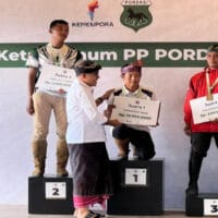 Atlet Kampar Raih Emas Nasional di Ajang Memanah Berkuda Internasional