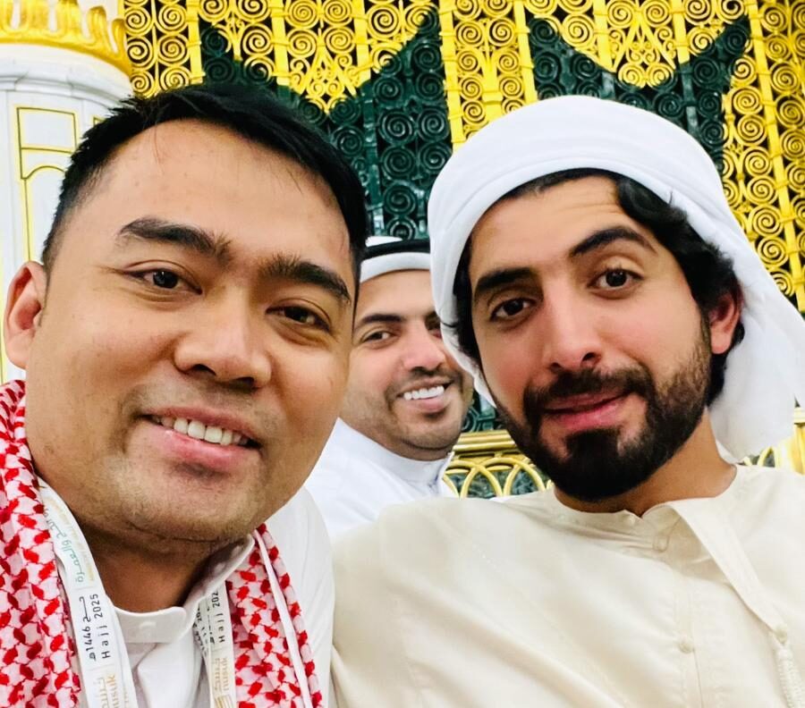Gugun Gumilar bertemu Putra Mahkota Uni Emirat Arab Syaikh Hamdan bin Mohammed Al Maktoum
