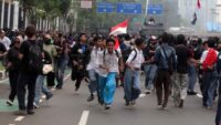 Suara Pelajar Mewarnai Demonstrasi di DPR