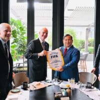 Presiden Prabowo Temui Presiden FIFA di New York
