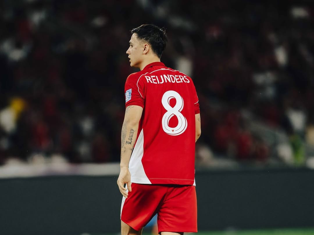 Gol Perdana Eliano Reijnders Warnai Pesta Enam Gol Indonesia