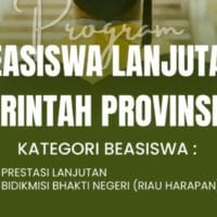 Pemprov Riau Buka Kembali Beasiswa Lanjutan 2025 untuk Mahasiswa Berprestasi