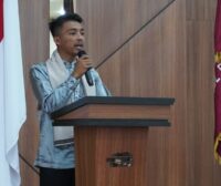 Arif Al-Hafiz Sampaikan Pidato Terakhir sebagai Ketua Umum DEMA FDIK UIN Imam Bonjol Padang