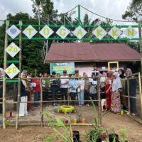 Mahasiswa KKN Unand Bersama Warga Tebing Tinggi Hidupkan Kembali TOGA