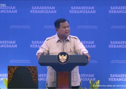 Prabowo Minta Wartawan Keluar Saat Berbicara di Hadapan Akademisi, Tuai Sorotan Publik