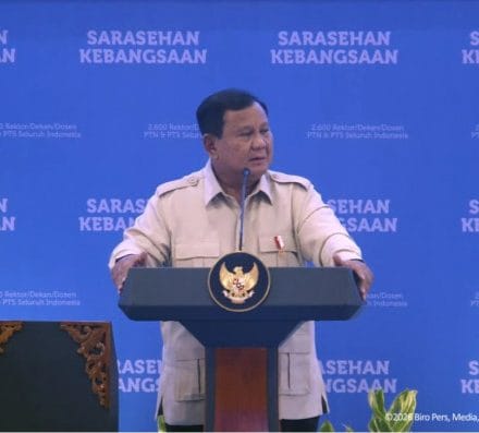 Prabowo Minta Wartawan Keluar Saat Berbicara di Hadapan Akademisi, Tuai Sorotan Publik