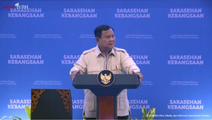 Prabowo Minta Wartawan Keluar Saat Berbicara di Hadapan Akademisi, Tuai Sorotan Publik